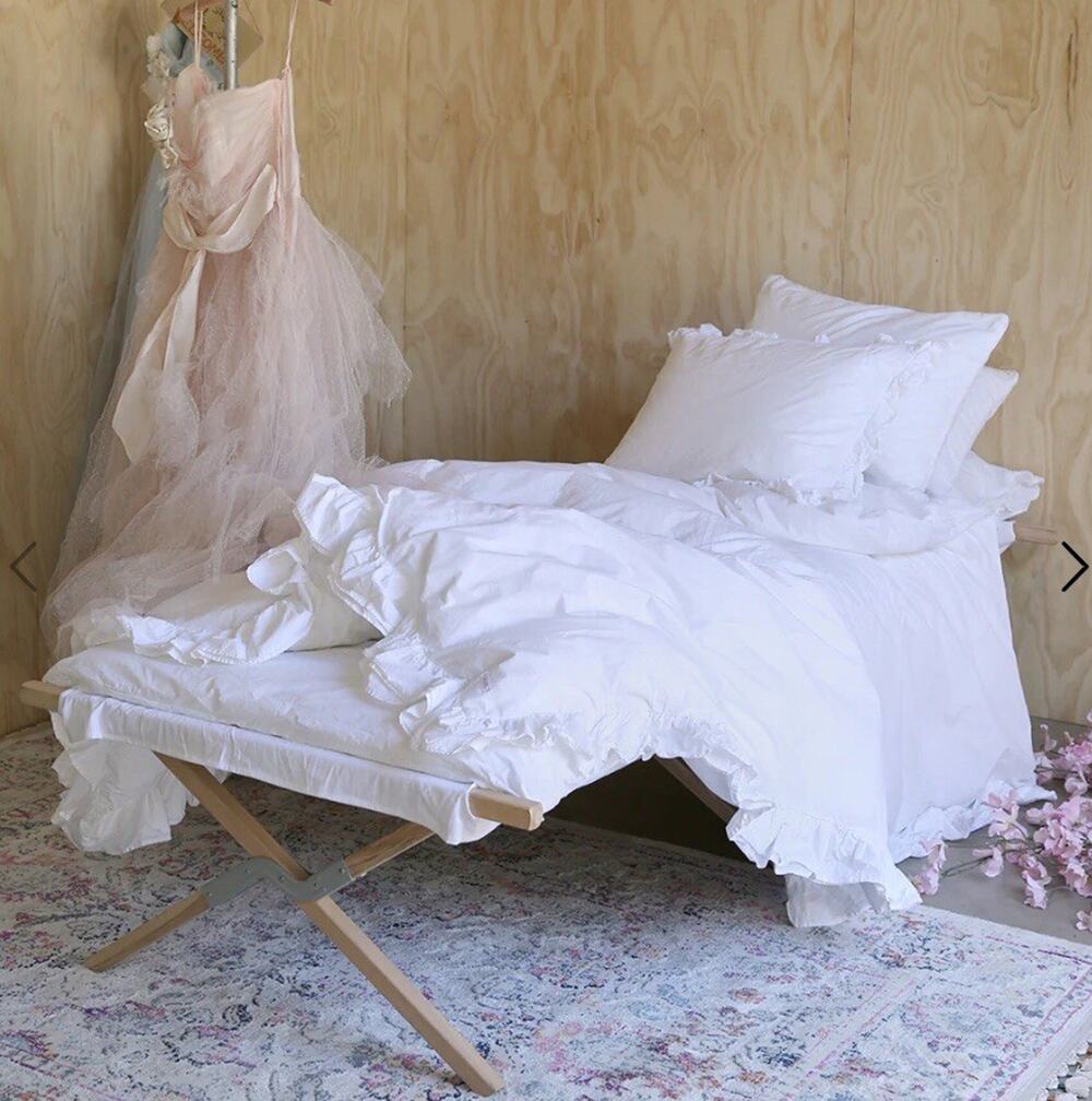 Rachel Ashwell Shabby Chic Couture Liliput Heavy Poplin White Cotton by the yard